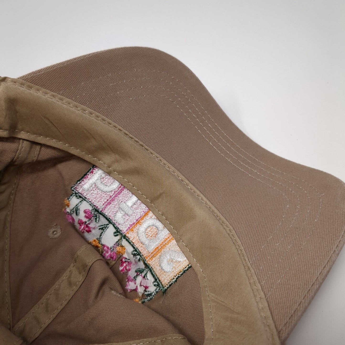 BFGS Boise Flower & Garden Show Strapback Hat Brown One Size 6 Panel