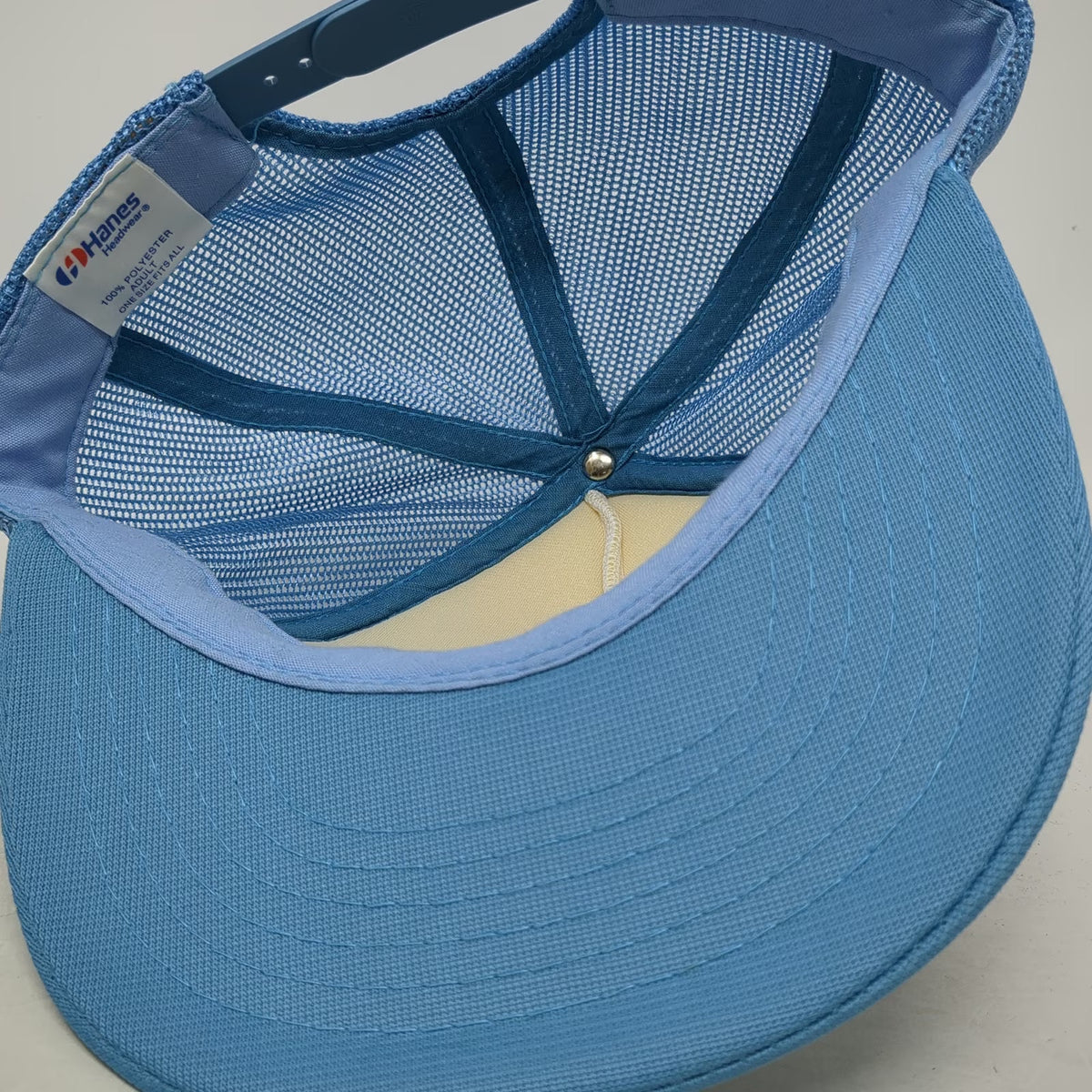 Hanes Trucker Hat Blue One Size Hiddleston Drilling Mountain Home Idaho Snapback