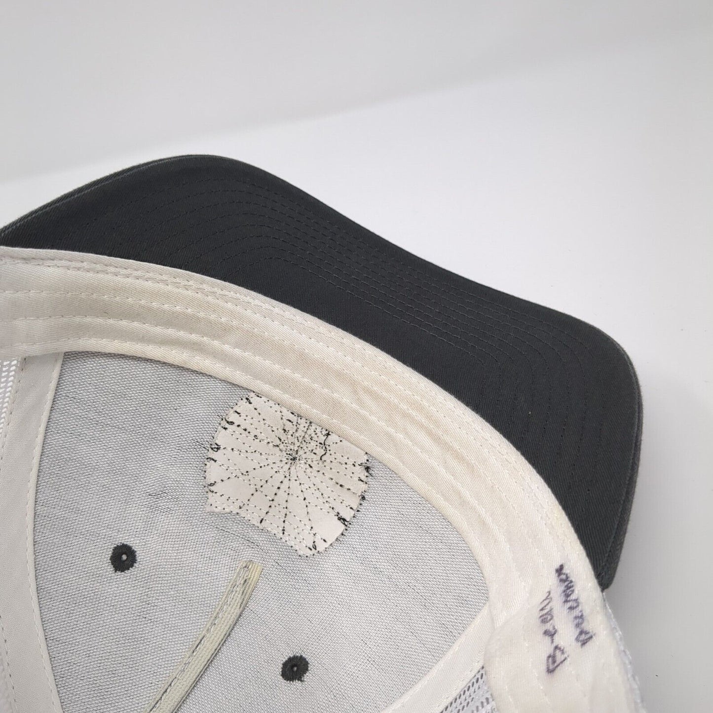 Salmon Superhwy Patch Snapback Trucker Hat Gray One Size Mesh Back