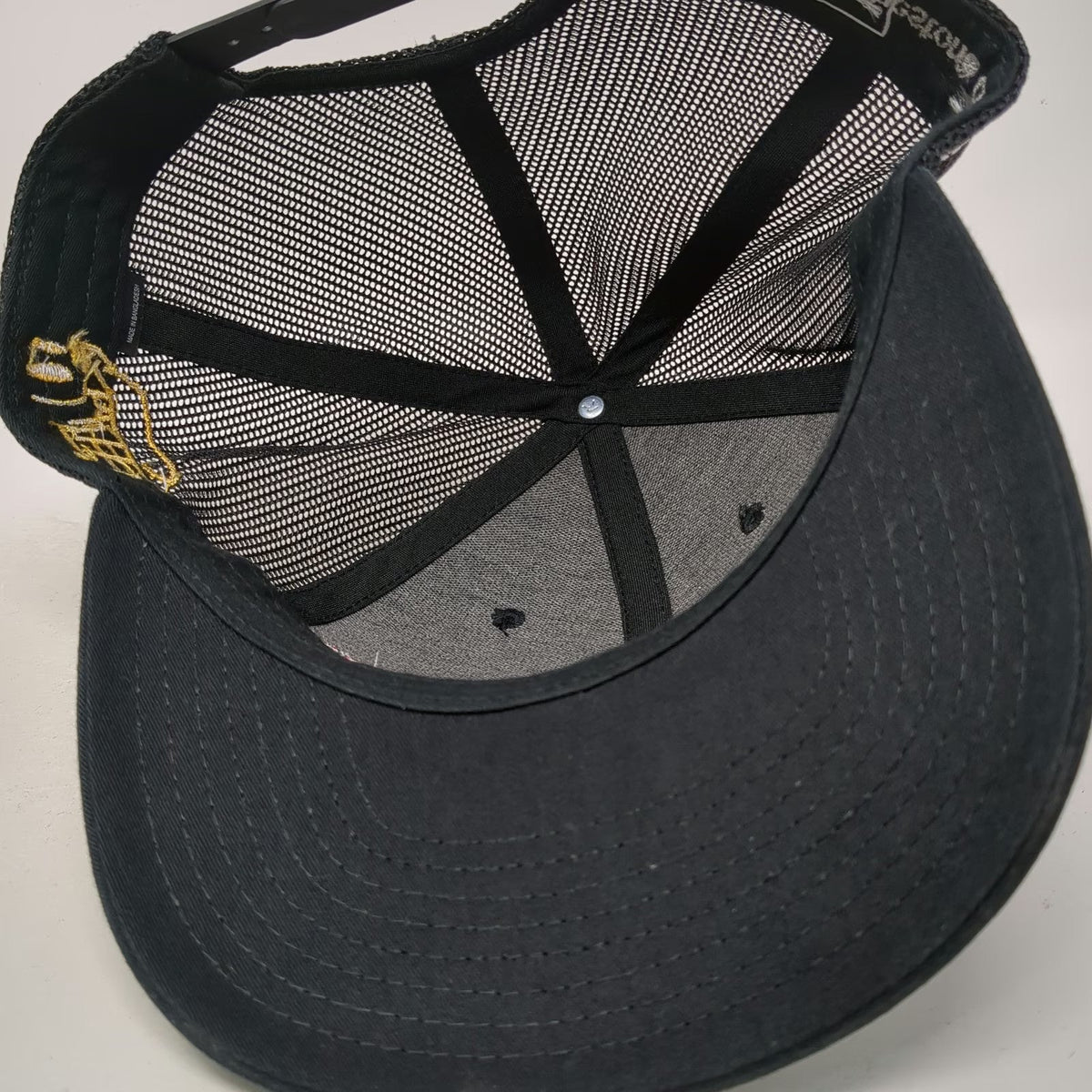 Richardson Trucker Hat Black One Size Commercial Tire Bridgestone Off-road Mesh