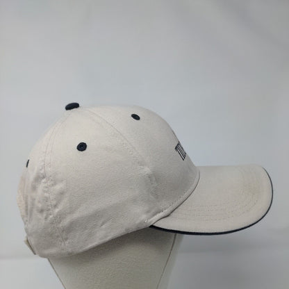 Tidewater Strapback Hat Tan OSFA Embroidered American Dry Goods