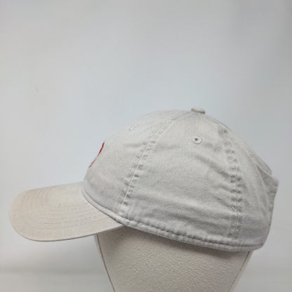 Crab Slideback Hat Gray One Size Embroidered Belted Cow Company 6 Panel