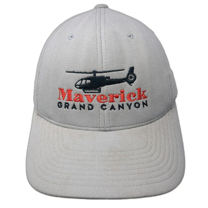 Yupoong Baseball Cap Gray OSFM Flexfit 110 Maverick Grand Canyon Helicopter Hat