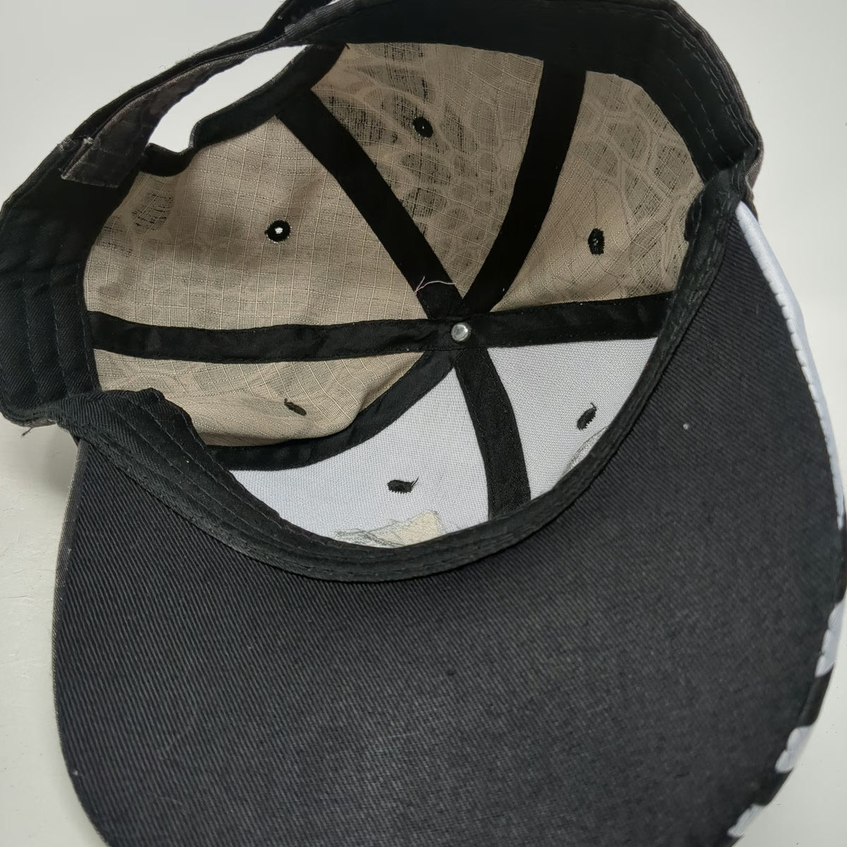 Baseball Cap Black Gray White One Size 2nd Amendment 1791 American Flag Camo Hat