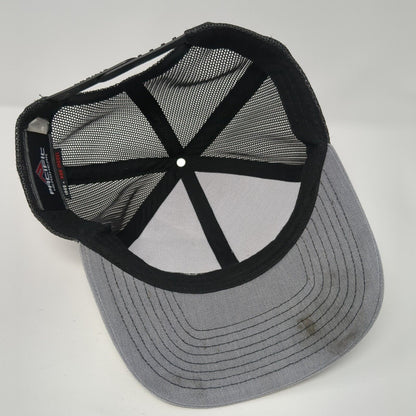 SXSBlog Snapback Mesh Back Trucker Hat Gray One Size Pacific Headwear