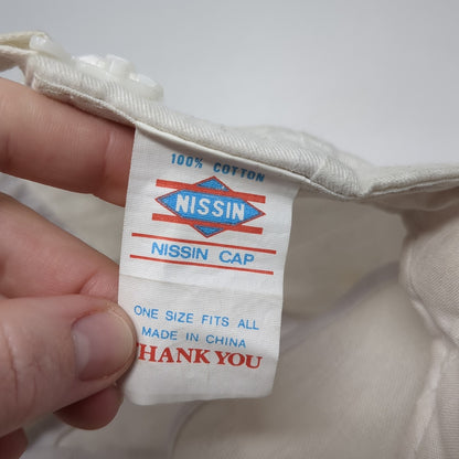 Erie Specialty Products Baseball Cap White One Size Adjustable Rope Nissin Cap