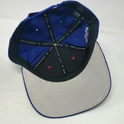 Chicago Cubs MLB '47 Snapback Blue OSFM Hat National League Patch Gray Underbrim