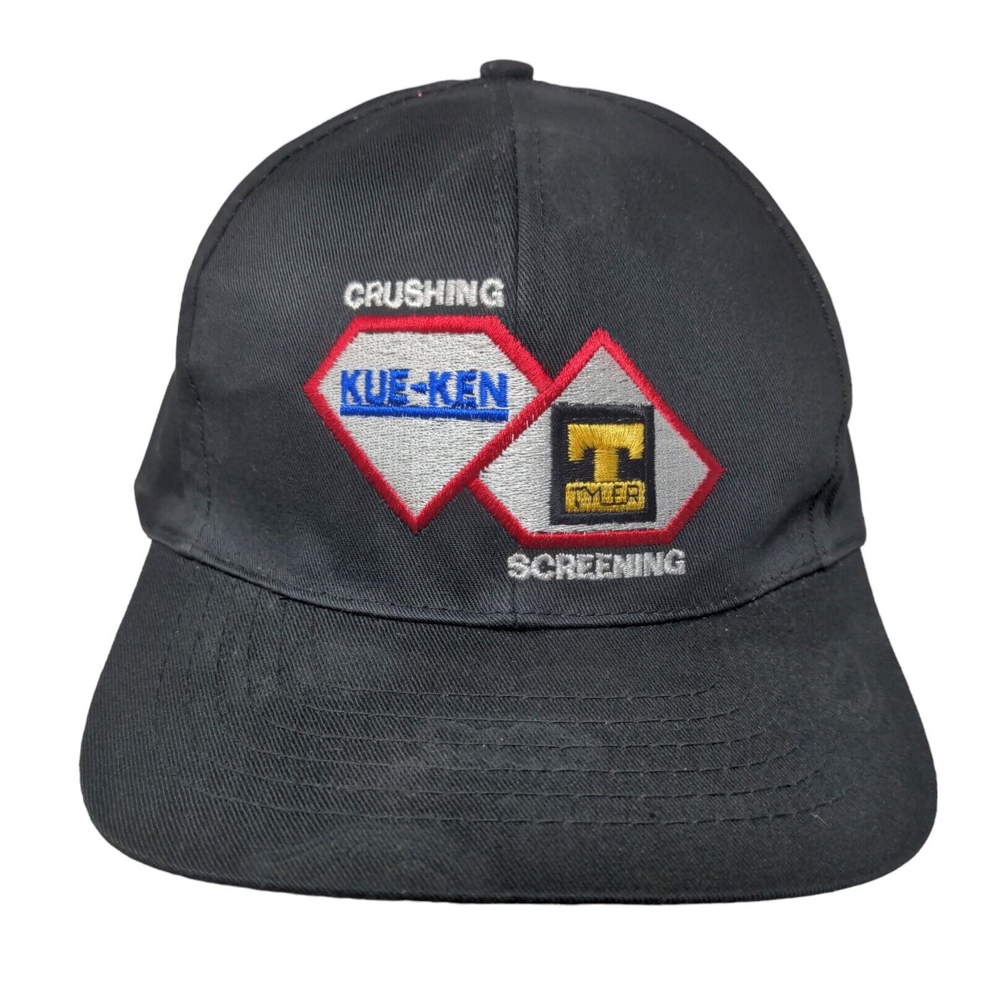 Crushing Screening Kue-Ken Tyler Snapback Hat Black One Size Embroidered