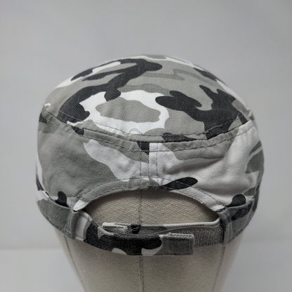 Wild River Adventures Strapback Cadet Army Cap Hat Camo One Size