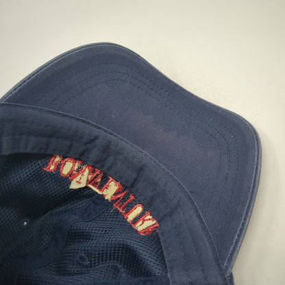 Adams Baseball Cap Blue One Size Bonaventure Red Embroidery Slideback Hat