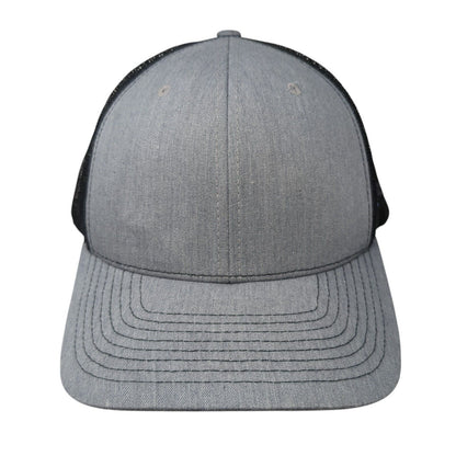 Altabank Snapback Trucker Hat Gray One Size Adjustable Mesh Back Richardson