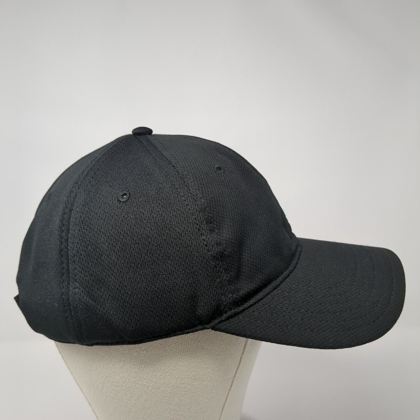 Liv Strapback Hat Black One Size Adjustable Embroidered Otto 6 Panel