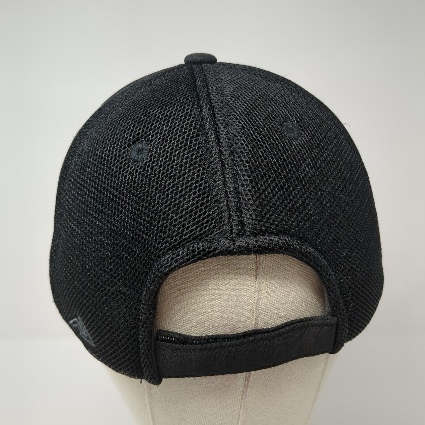 Give Kids Smile Strapback Hat Black One Size Otto Orthodontics 6 Panel
