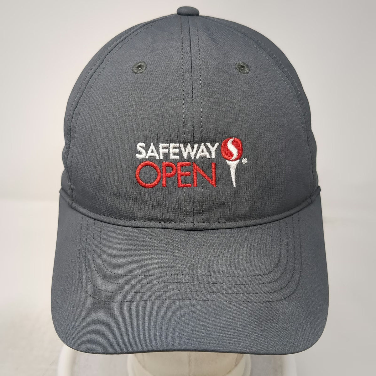 Nike Baseball Cap Gray One Size Safeway Open Golf Strapback Hat Legacy91 Dri-FIT