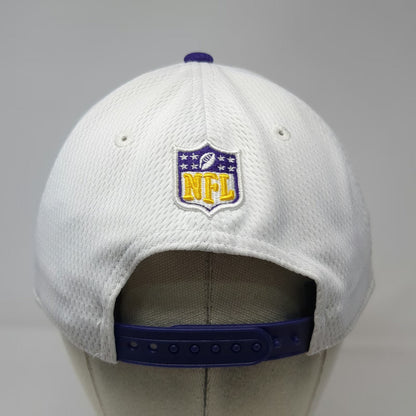New Era Snapback White Purple One Size NFL Minnesota Vikings Embroidered Hat