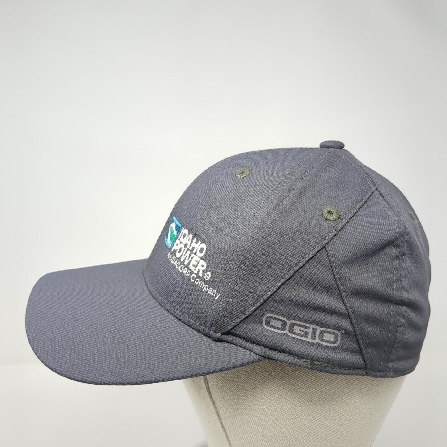 Idaho Power An Idacorp Company Communications Fitted Hat Gray S/M Ogio Endurance