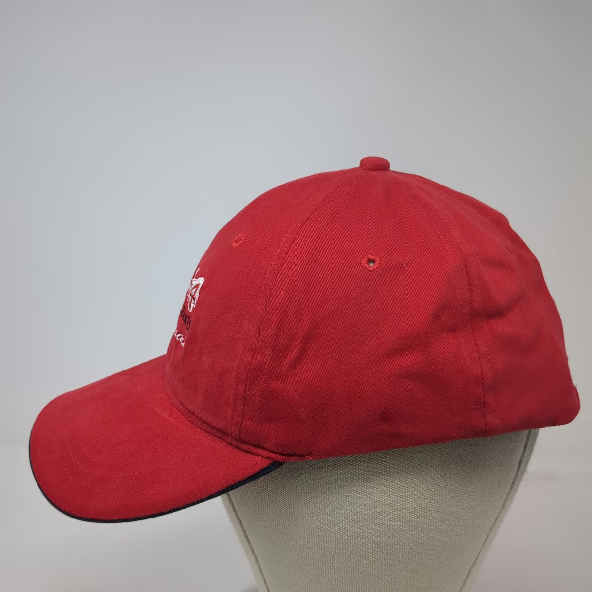 NU-FIT Baseball Cap Red M 4x4 Products Canada Off-Road Truck Graphic Hat Cotton