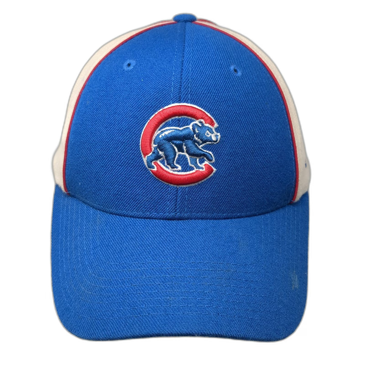 Chicago Cubs MLB Nike Baseball Cap Blue White Red One Size Wool Strapback Hat