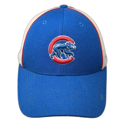 Chicago Cubs MLB Nike Baseball Cap Blue White Red One Size Wool Strapback Hat