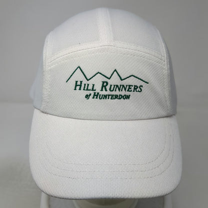 OGIO 5 Panel White One Size Hill Runners of Hunterdon Mesh Sport Slideback Hat