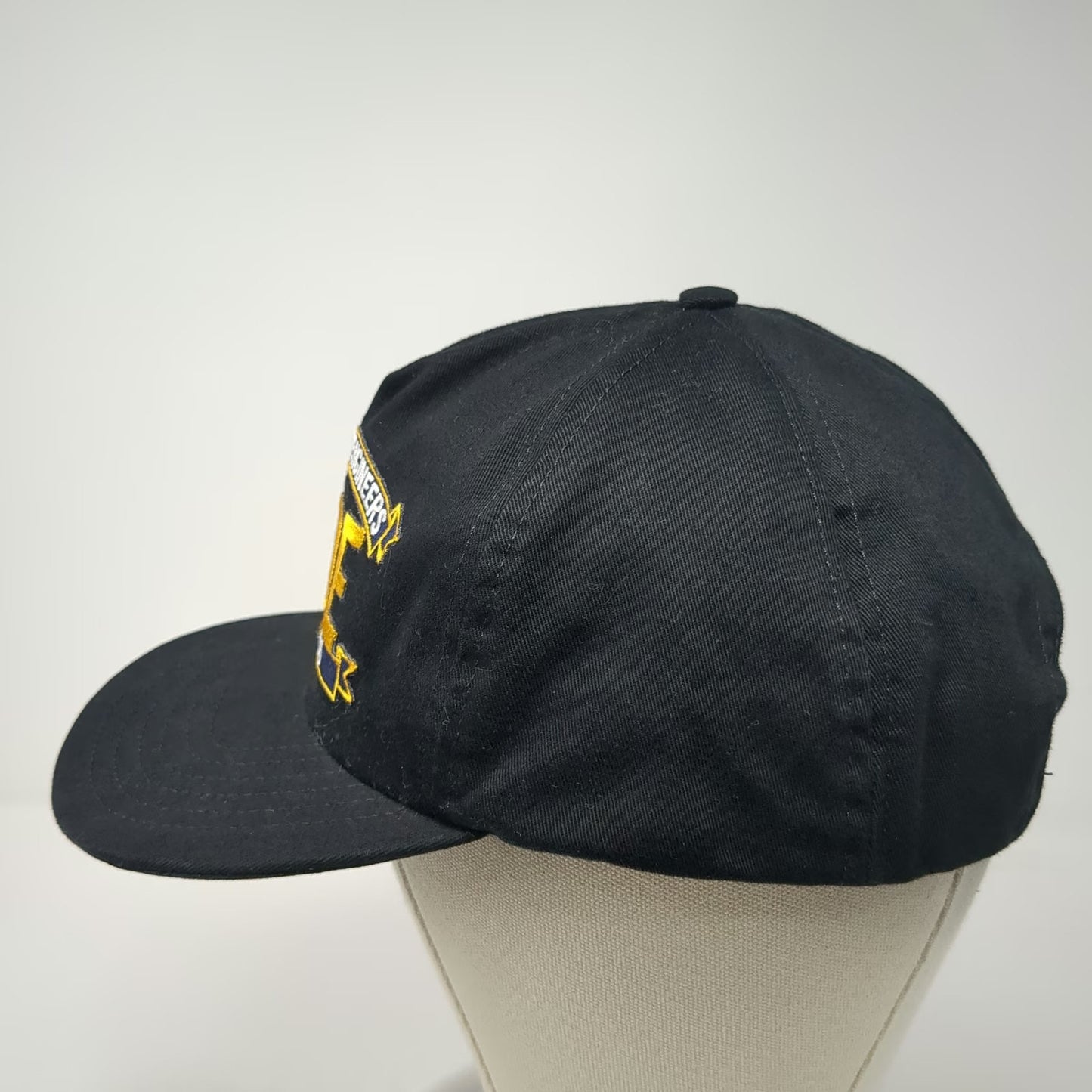 American Screen Printing 5 Panel Black One Size IUOE Local 286 Snapback Hat