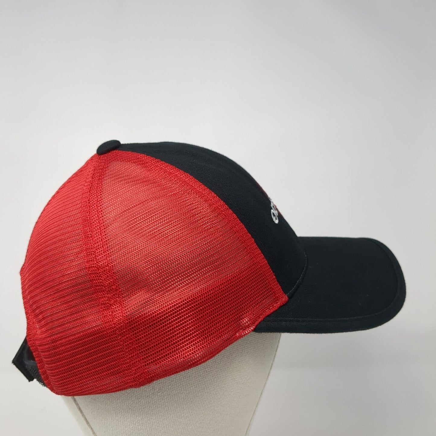 Odyssey Strapback Mesh Back Trucker Hat Multi One Size Colorblock