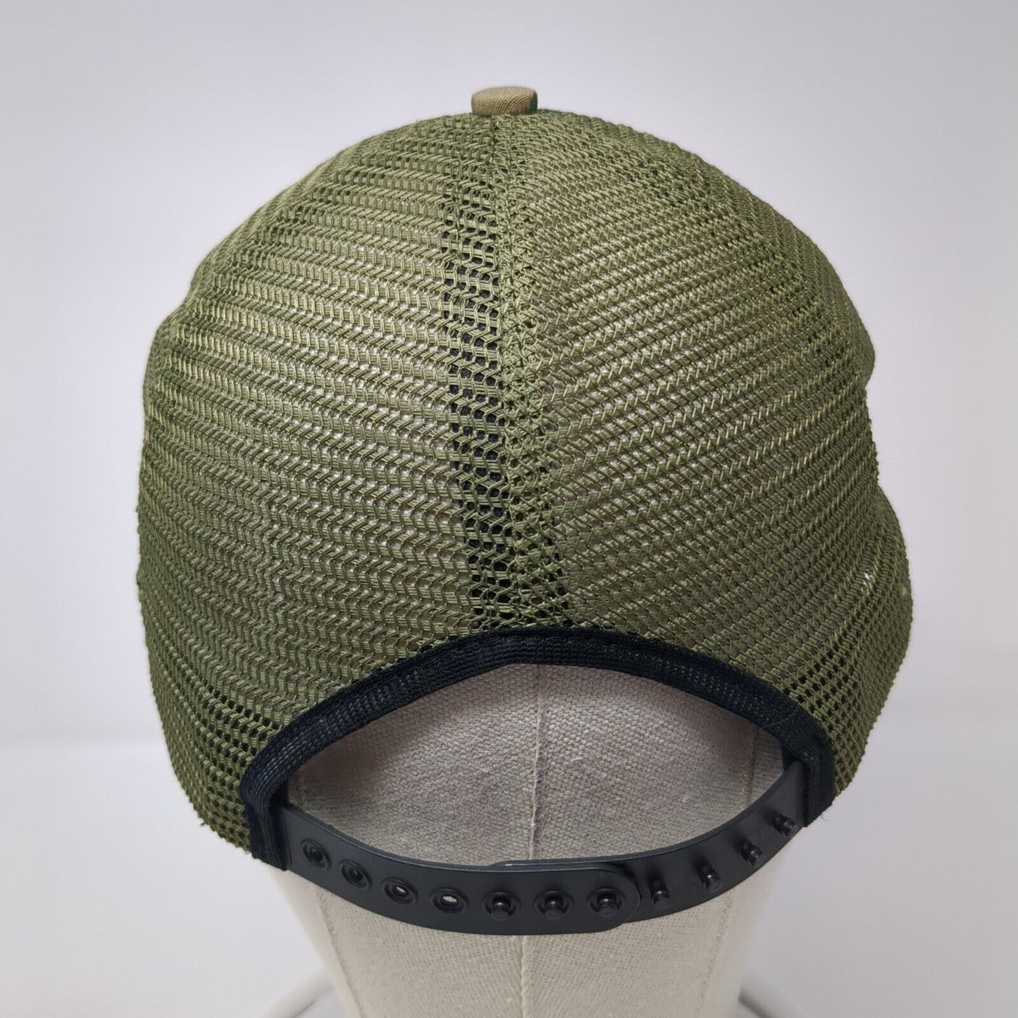 Unbranded Snapback Trucker Hat Camouflage One Size Adjustable Mesh Back 6 Panel