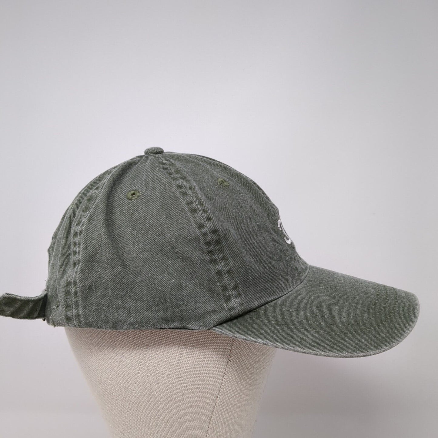 314 Slideback Hat Green One Size Adjustable Embroidered Outdoor HG