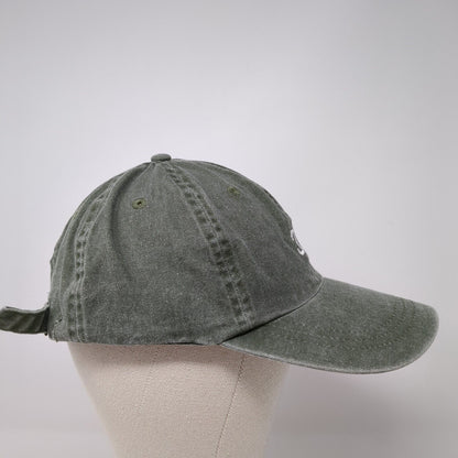 314 Slideback Hat Green One Size Adjustable Embroidered Outdoor HG