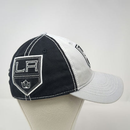 Reebok Los Angeles Kings NHL Hat Gray One Size Baseball Cap Contrast Stitching