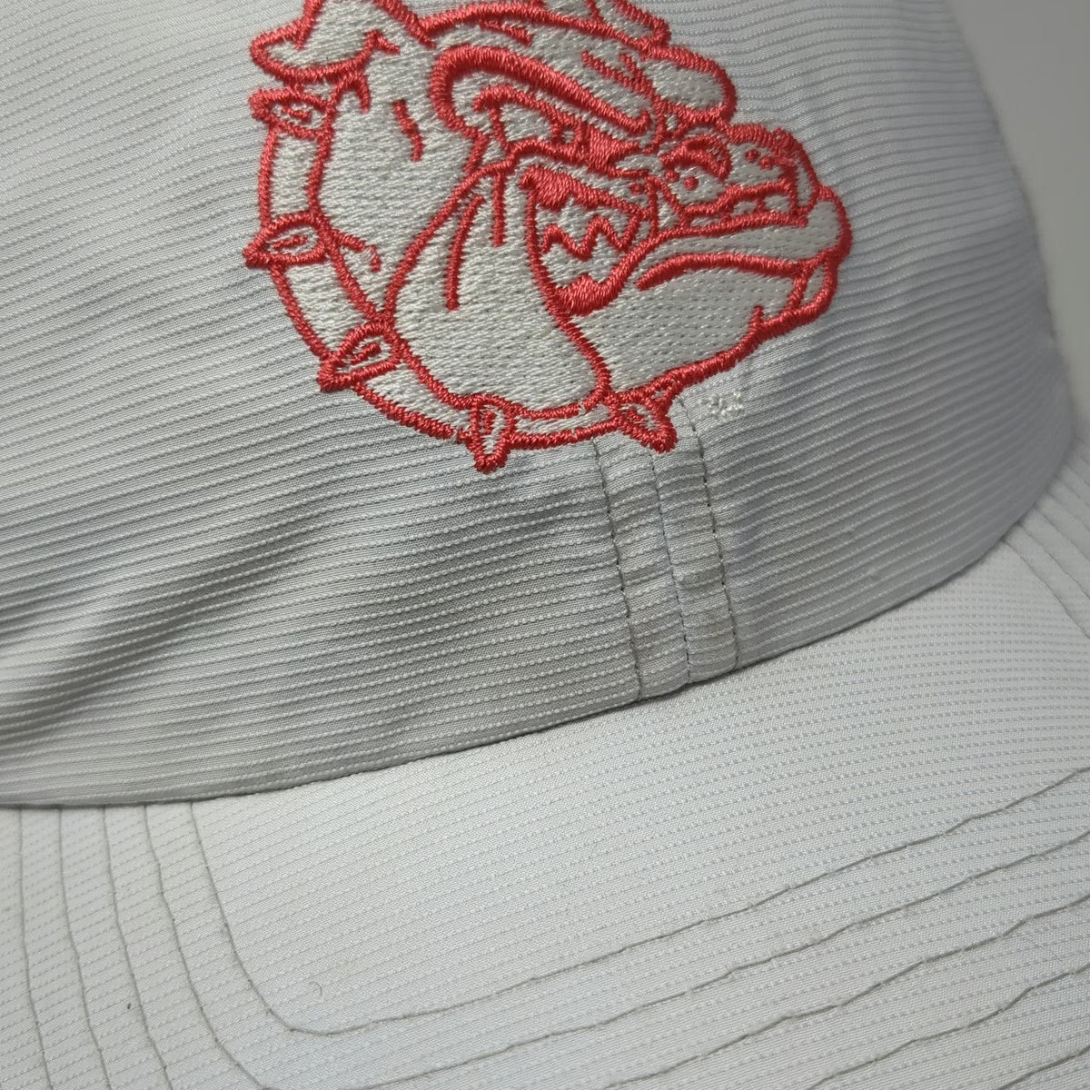 '47 Gonzaga Bulldogs NCAA Cap White Red One Size Wick Tech Strapback Zags Hat