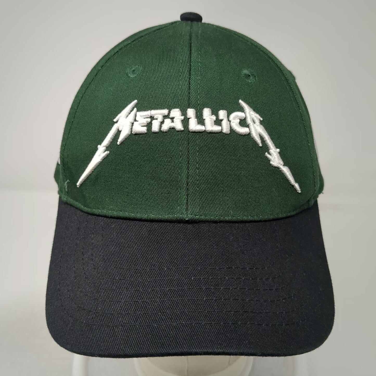 Metallica Worldwired Tour Green Black Baseball Cap One Size Strapback NY Hat