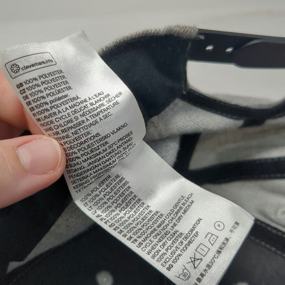 H&M Snapback Hat Gray One Size Flat Brim Harlem New York Basketball Athl Dept