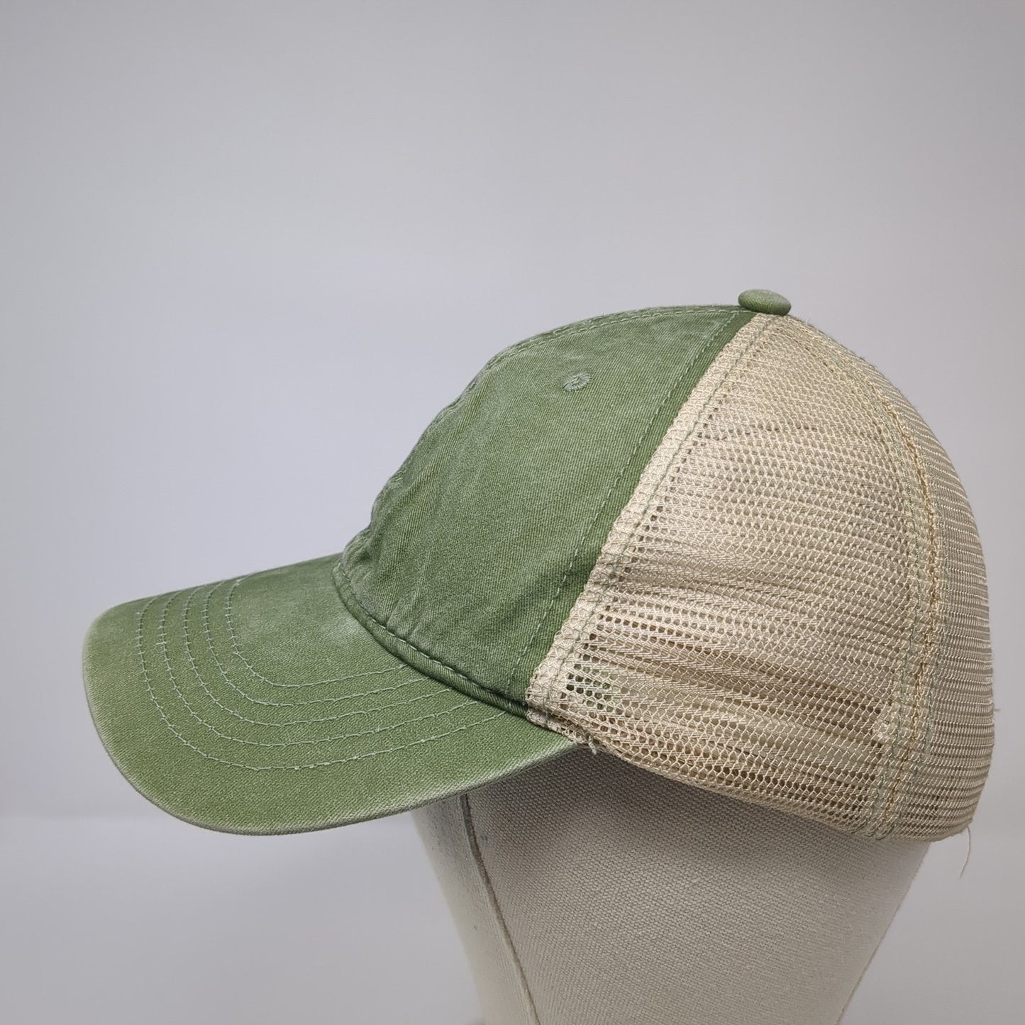 Unbranded Slideback Trucker Hat Terrace Green One Size Mesh Back Blank