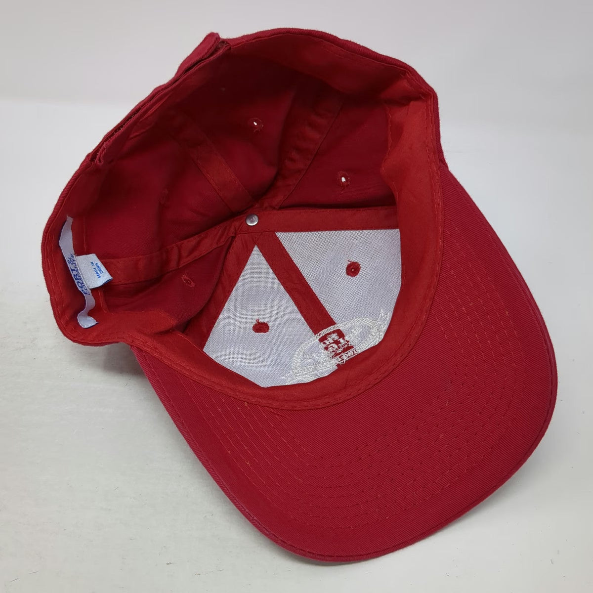Port & Company Red Baseball Cap One Size Holgate Round-Up Hagerman ID Hat 2017