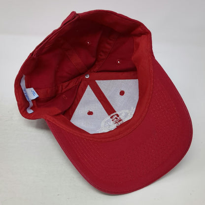Port & Company Red Baseball Cap One Size Holgate Round-Up Hagerman ID Hat 2017