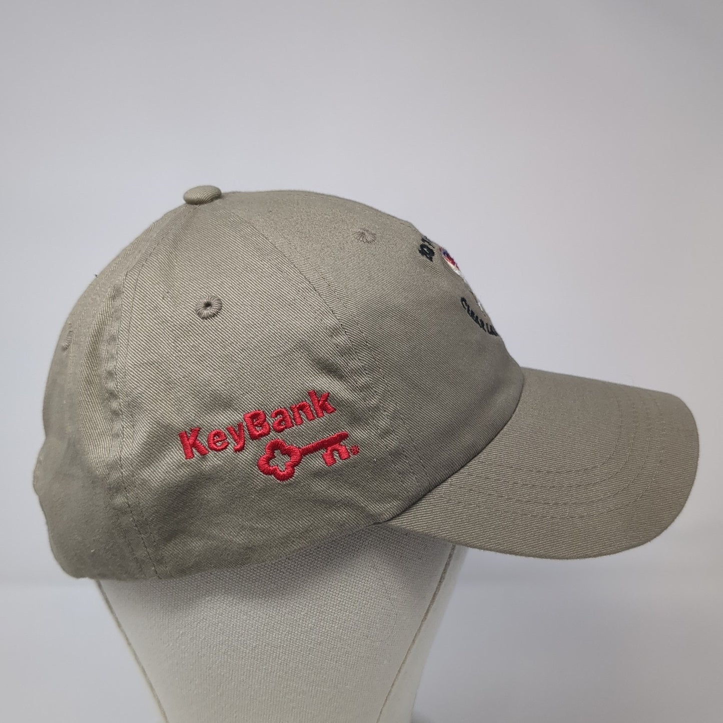 2010 State Am Clear Lake Country Club Baseball Cap Brown OS Adjustable Cotton