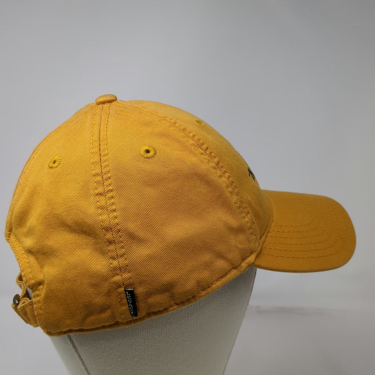 Legacy Baseball Cap Yellow One Size Whitetail Embroidered Slideback Cotton Hat