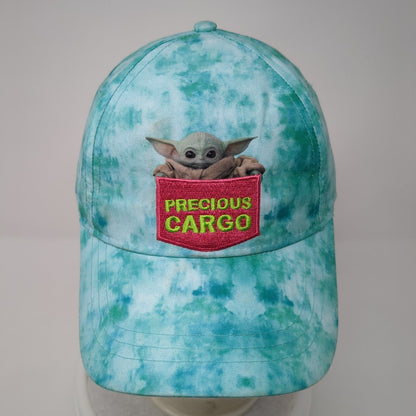 Precious Cargo Yoda Strapback Hat Multicolor OS Embroidered Tie Dye Star Wars