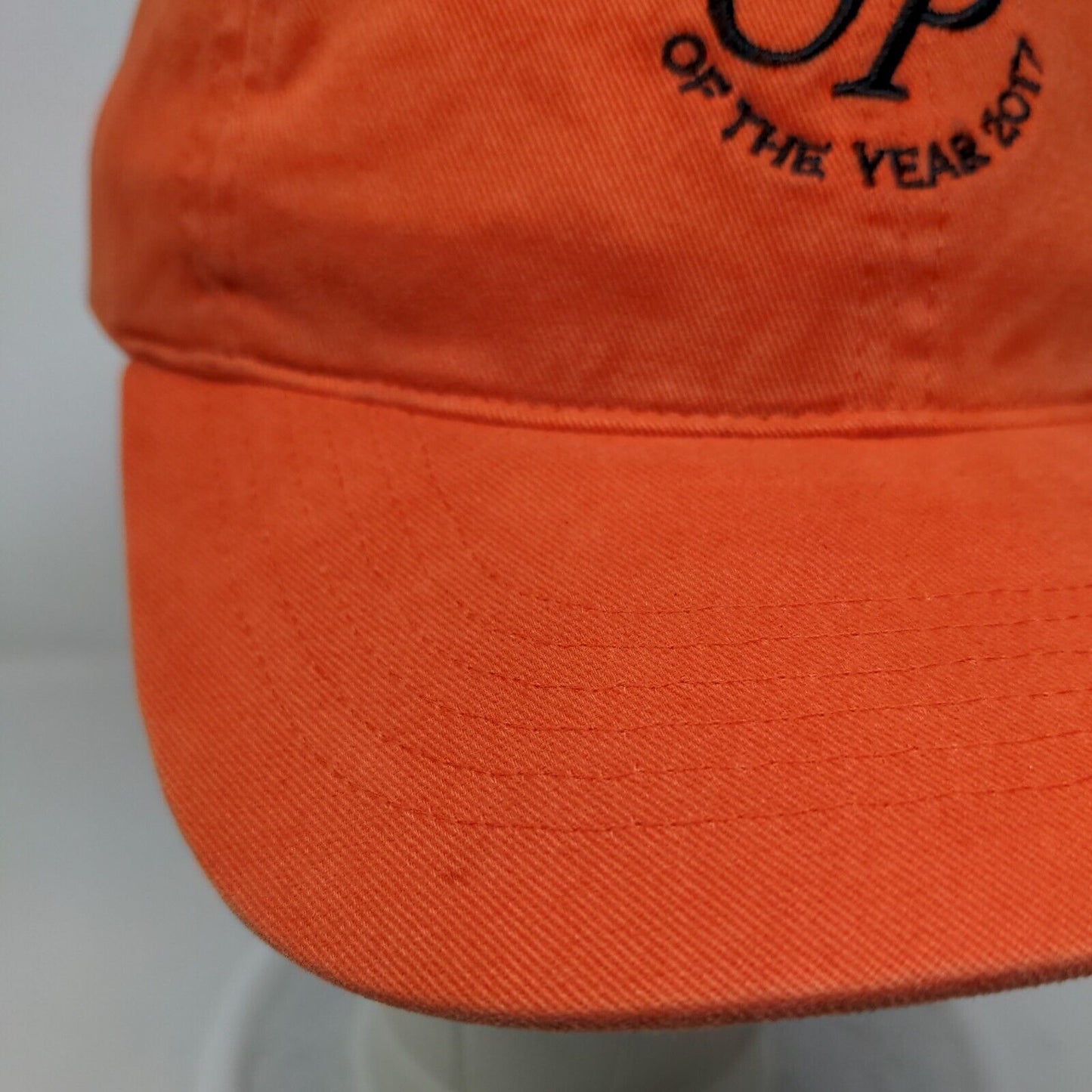 Orvis Lodge Of The Year 2017 Slideback Hat Orange One Size Richardson