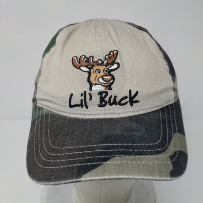 Lil' Buck Deer Snapback Hat Camouflage Toddler Adjustable Embroidered