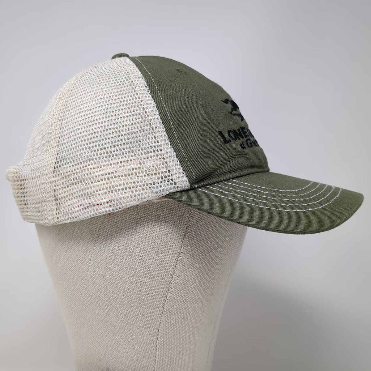 Tatco Company Lone Star Park Grand Prairie Trucker Hat Green One Size Snapback