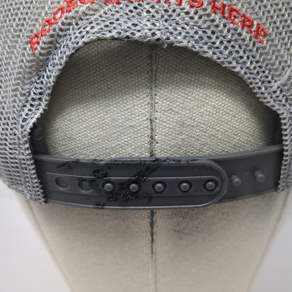The Game Trucker Hat Gray One Size Youth Camps Rodeo Starts Here Snapback