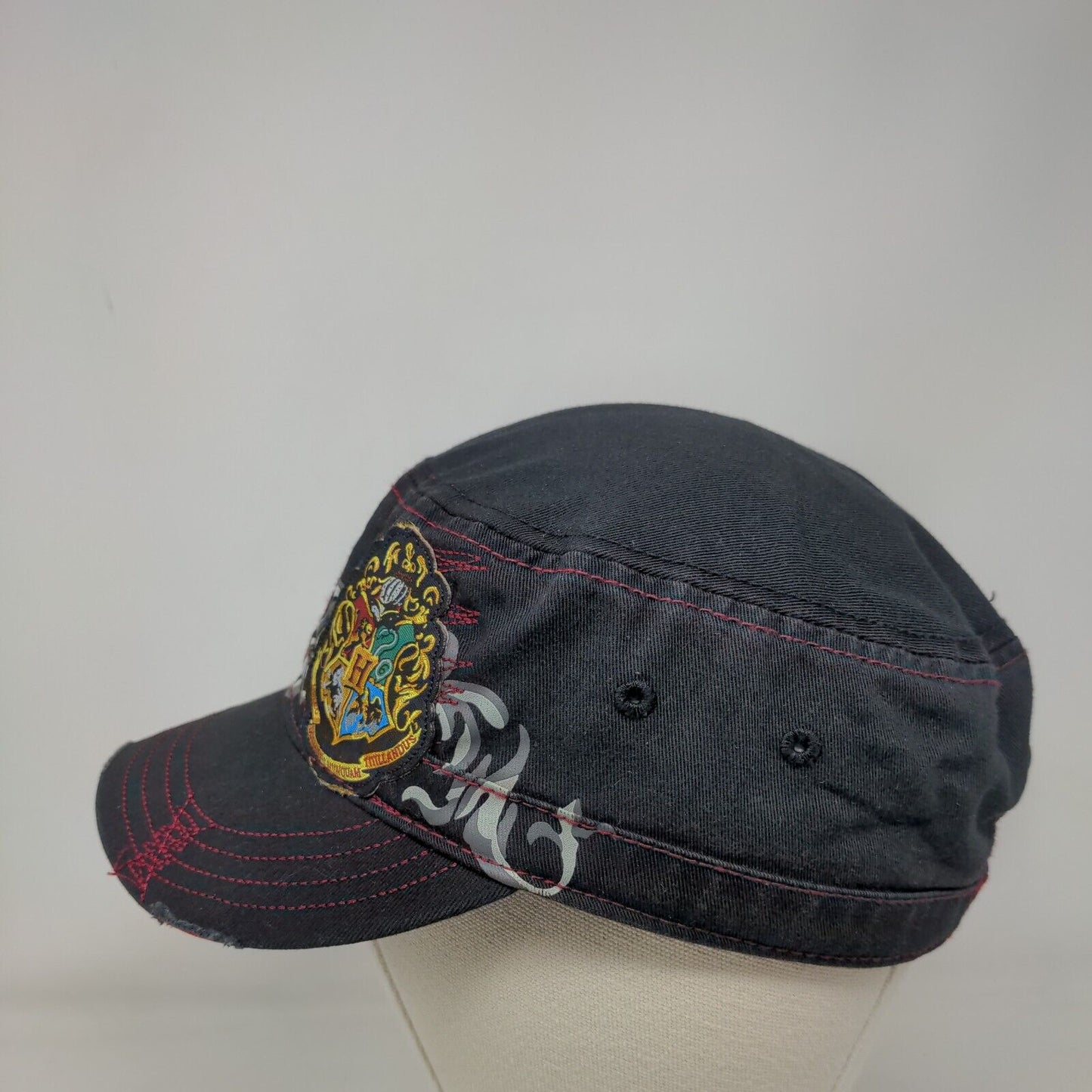 The Wizarding World of Harry Potter Cadet Army Cap Black OS Universal Studios