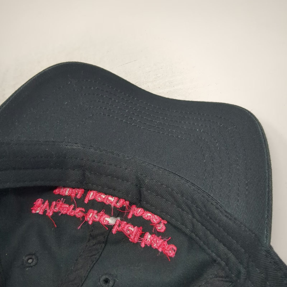 Where The Hell Have You Been Loca Twilight Baseball Cap Black Red One Size Hat