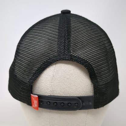 Westrek Trucker Hat Black One Size Deer Sunset Patch Mesh Snapback Field Hunt