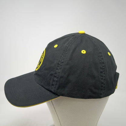 PromoShop Gold's Gym Baseball Cap Black One Size Strapback Embroidered Hat