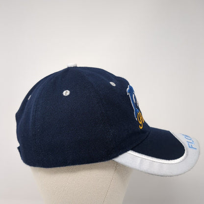 Florida Dolphins Strapback Hat Blue One Size Adjustable Embroidered
