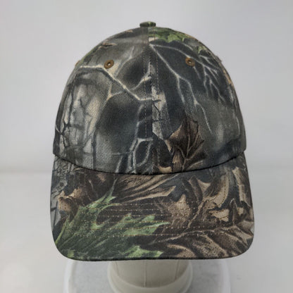 Richardson Strapback Hat Camo One Size Adjustable Vent Holes Blank