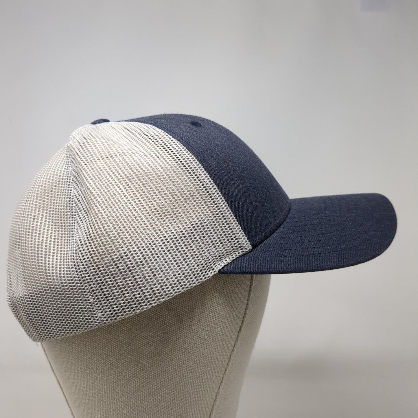 Blindsource Snapback Mesh Back Trucker Hat Blue M/L Richardson 6 Panel